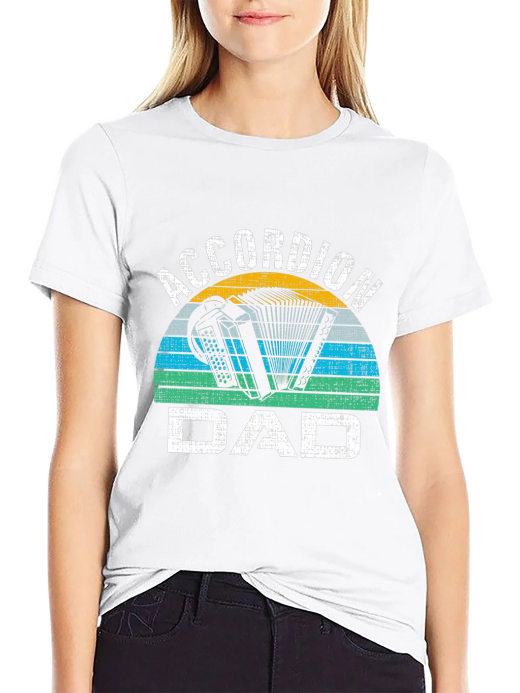 Accordion Dad Graphic Tee - Musician Gift product image 8