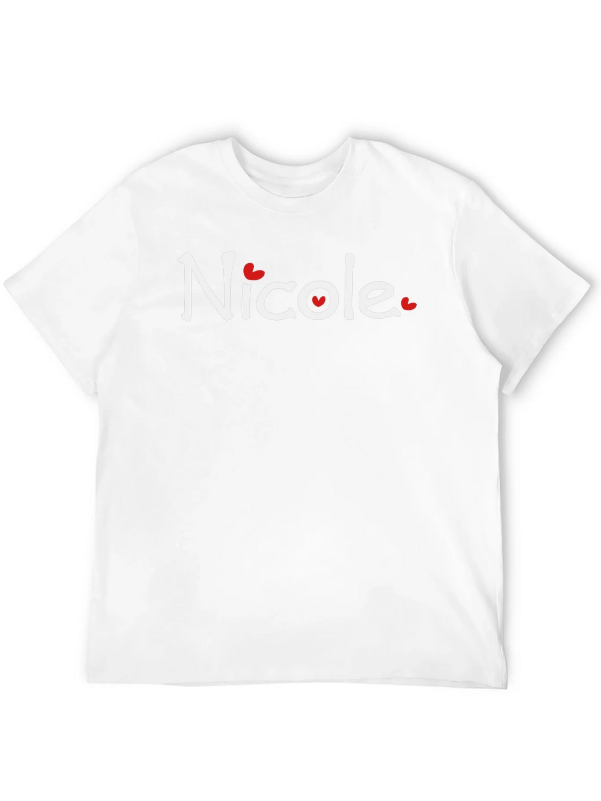 Nicole Heart Graphic T-Shirt - Soft Cotton Blend product image 11