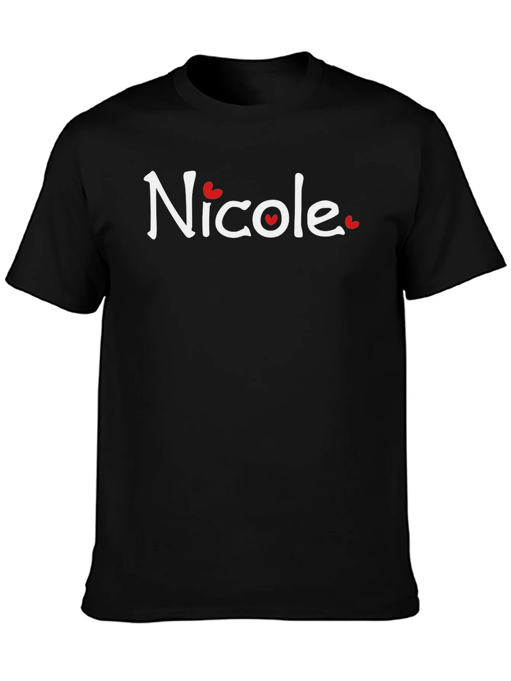 Nicole Heart Graphic T-Shirt - Soft Cotton Blend product image 3