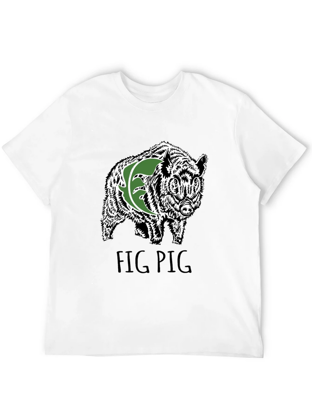 Fig Pig Black T-Shirt product image 11