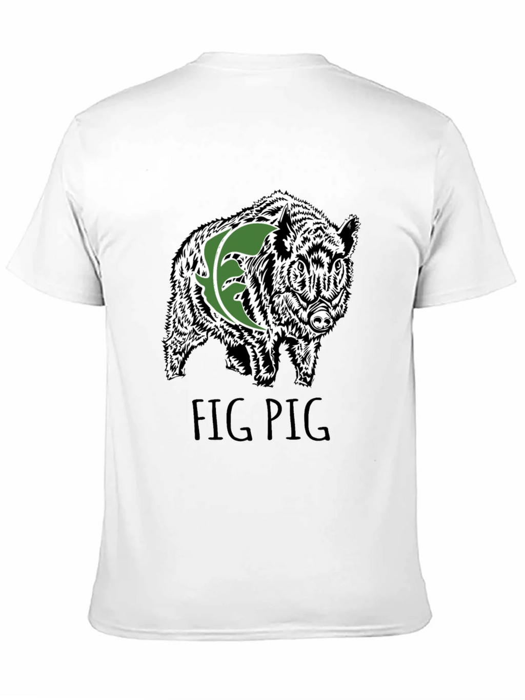 Fig Pig Black T-Shirt product image 10