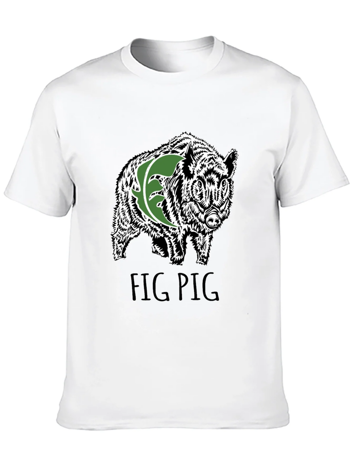Fig Pig Black T-Shirt product image 9