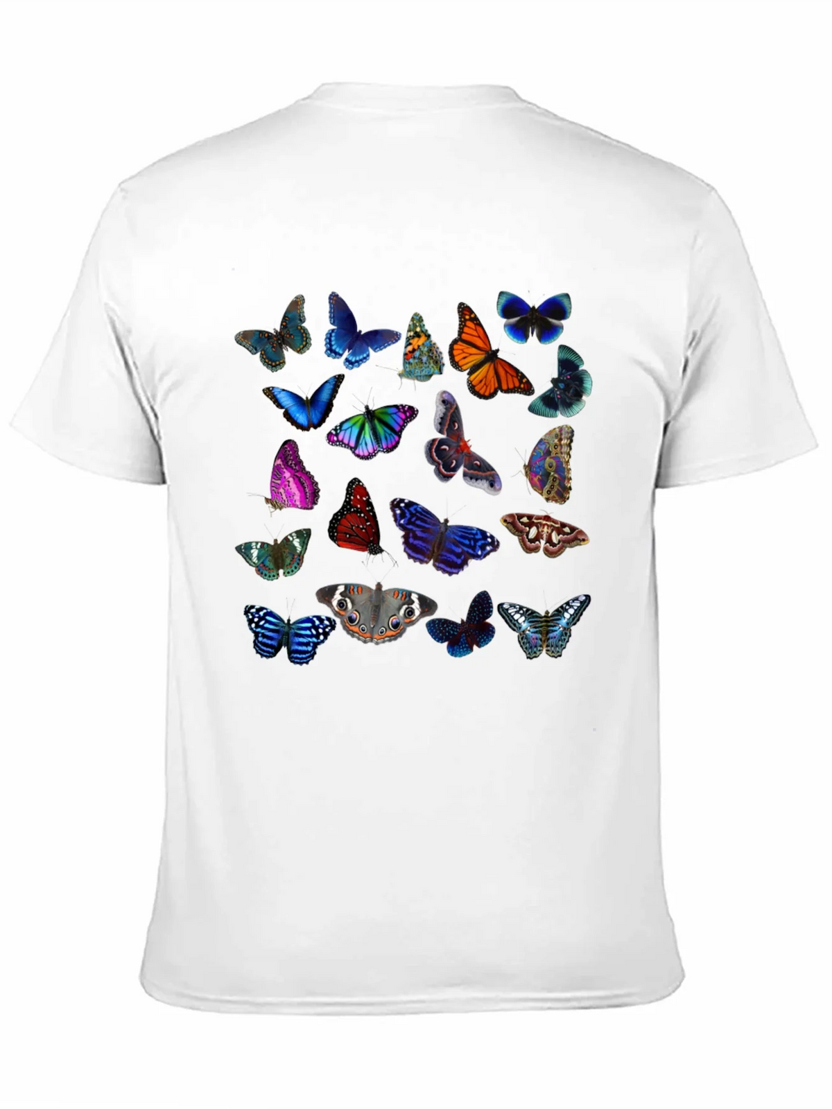Butterfly Print Crew Neck Short Sleeve T-Shirt product image 10