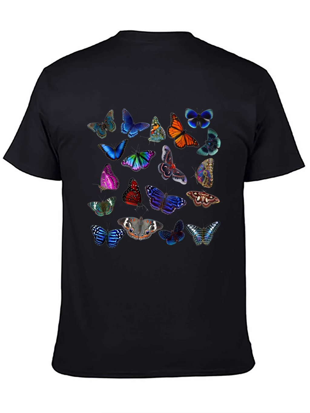 Butterfly Print Crew Neck Short Sleeve T-Shirt product image 4