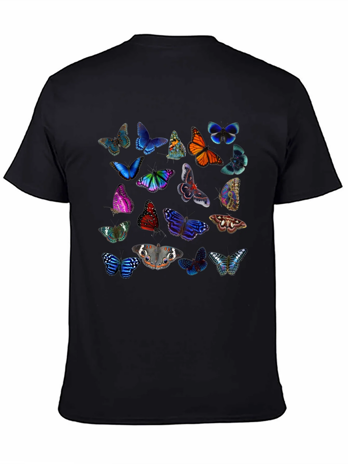 Butterfly Print Crew Neck Short Sleeve T-Shirt product image 4