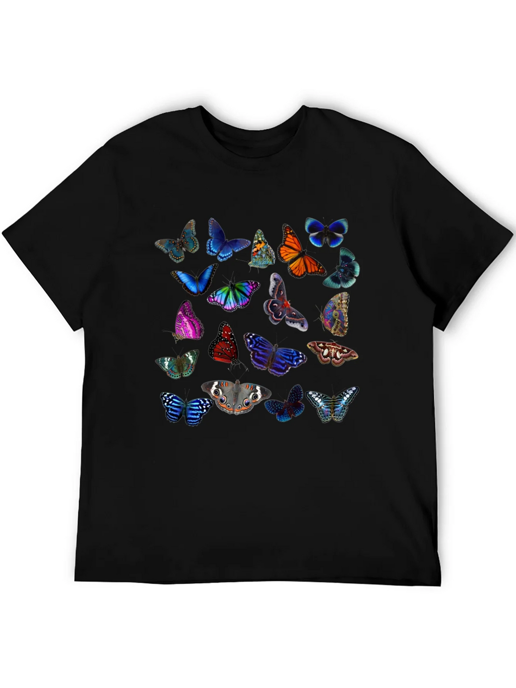 Butterfly Print Crew Neck Short Sleeve T-Shirt product image 5