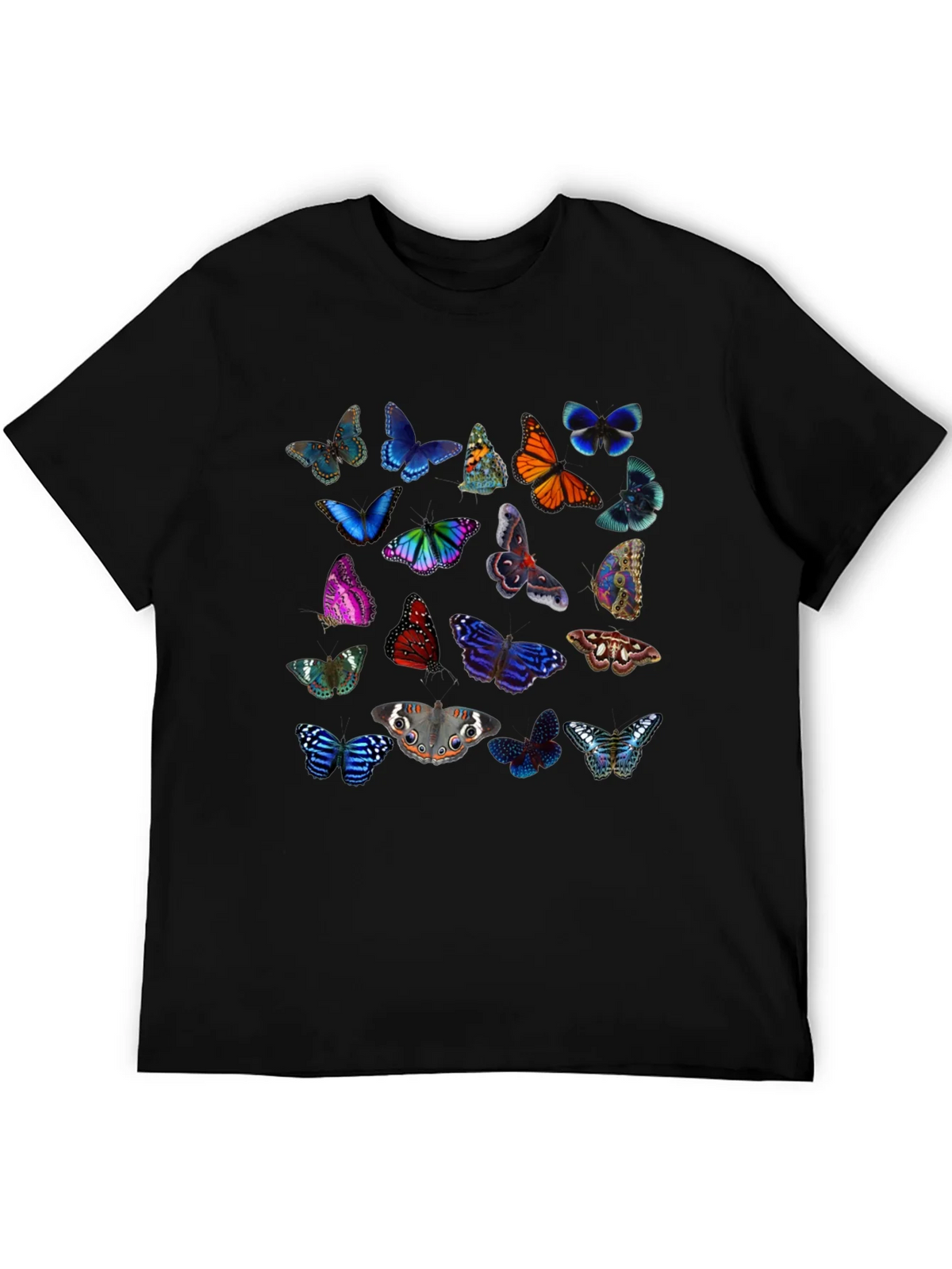 Butterfly Print Crew Neck Short Sleeve T-Shirt product image 5