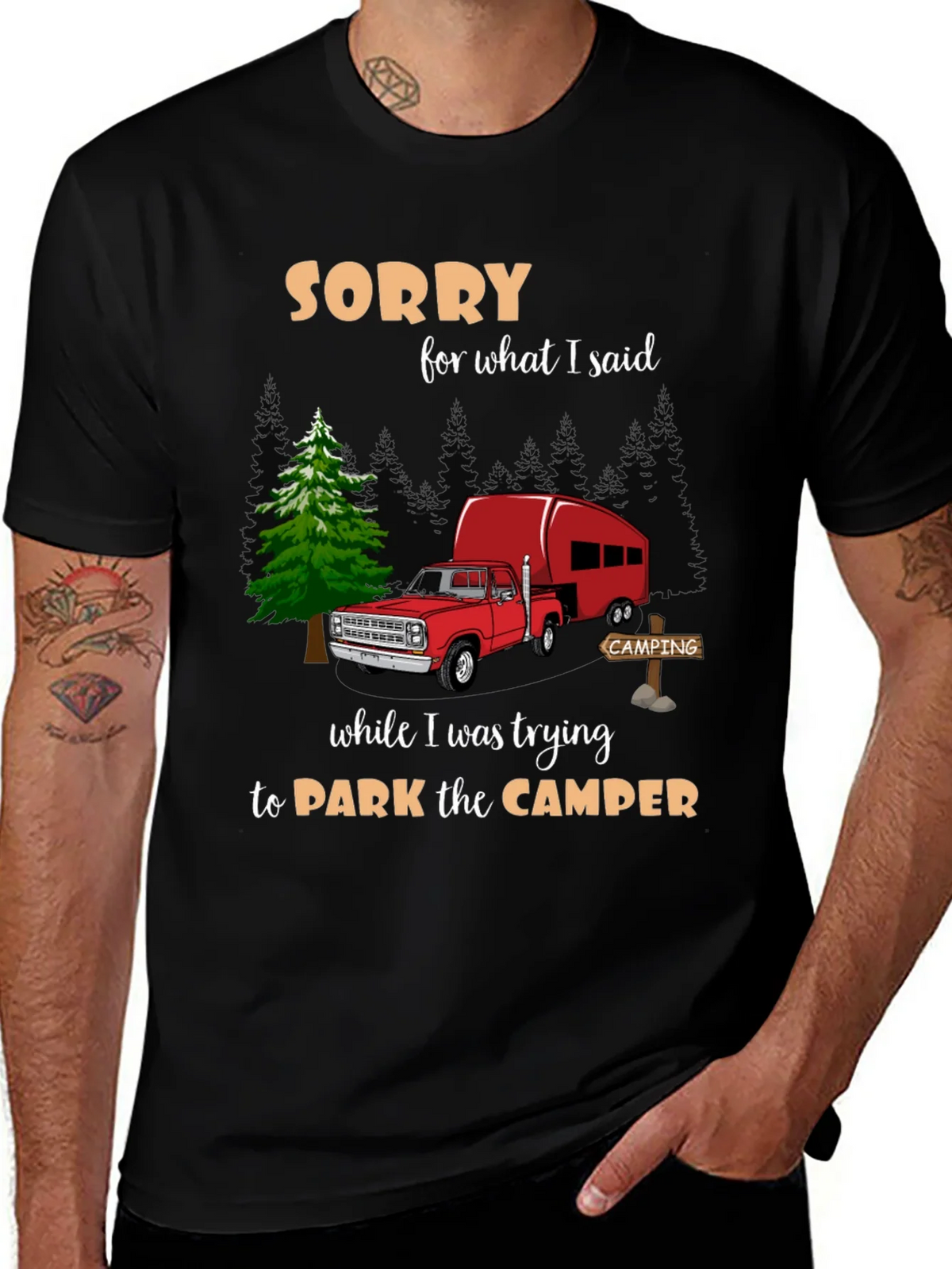 Sorry Camping T-Shirt product image 1
