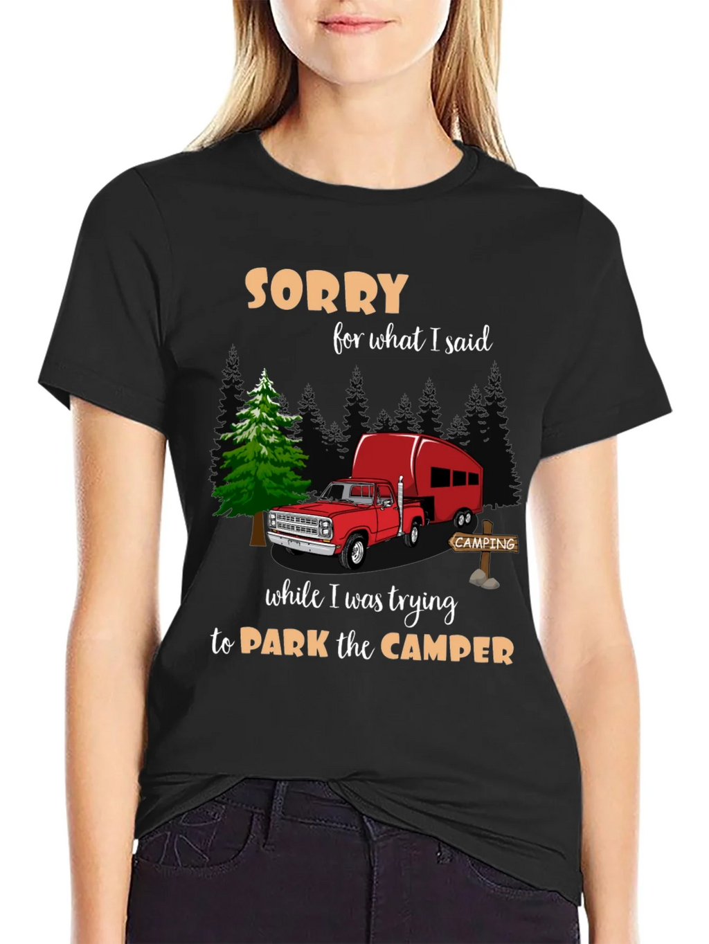 Sorry Camping T-Shirt product image 2