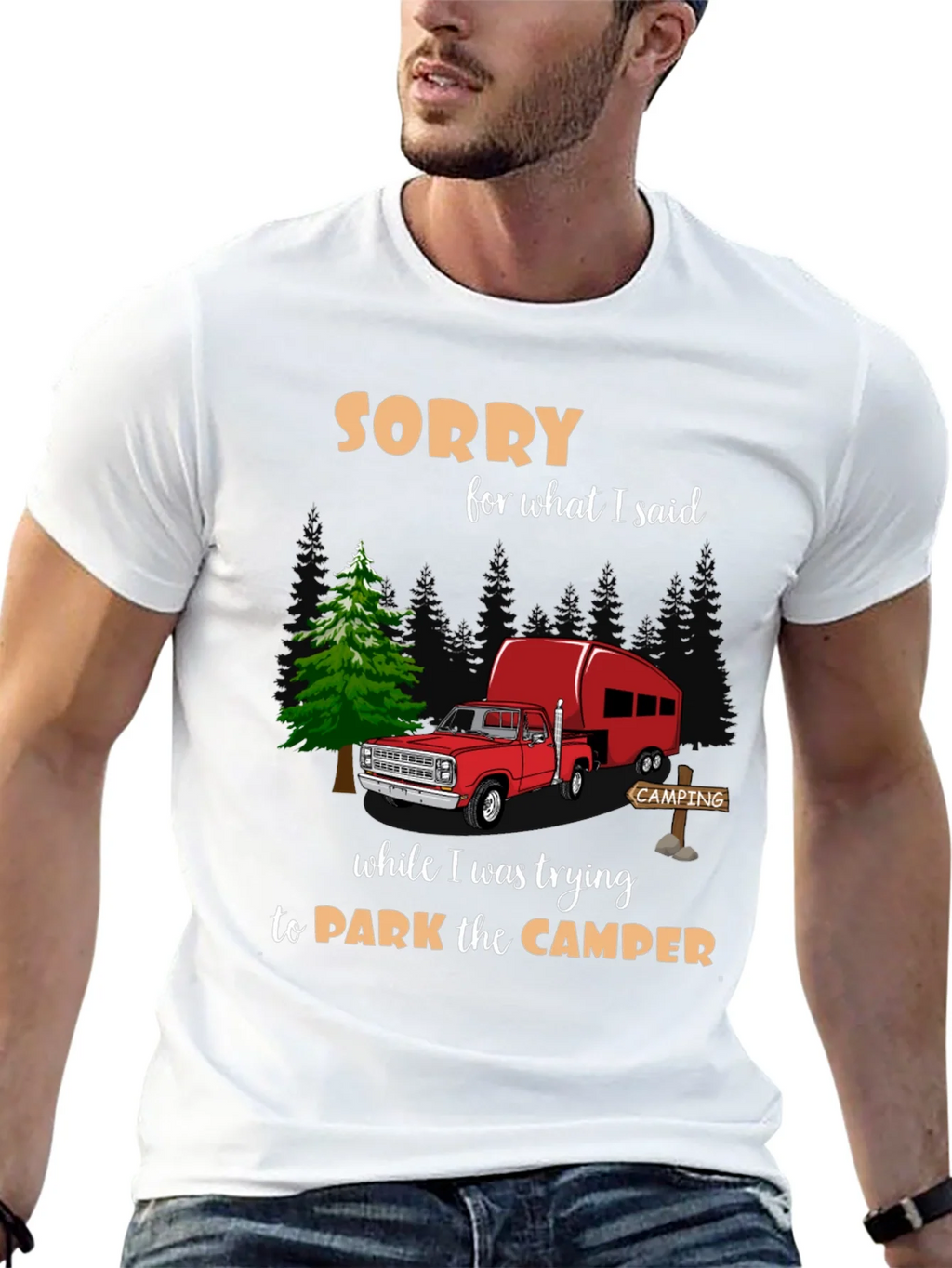Sorry Camping T-Shirt product image 12