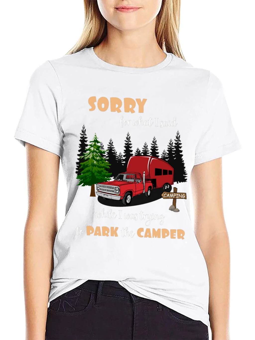 Sorry Camping T-Shirt product image 8