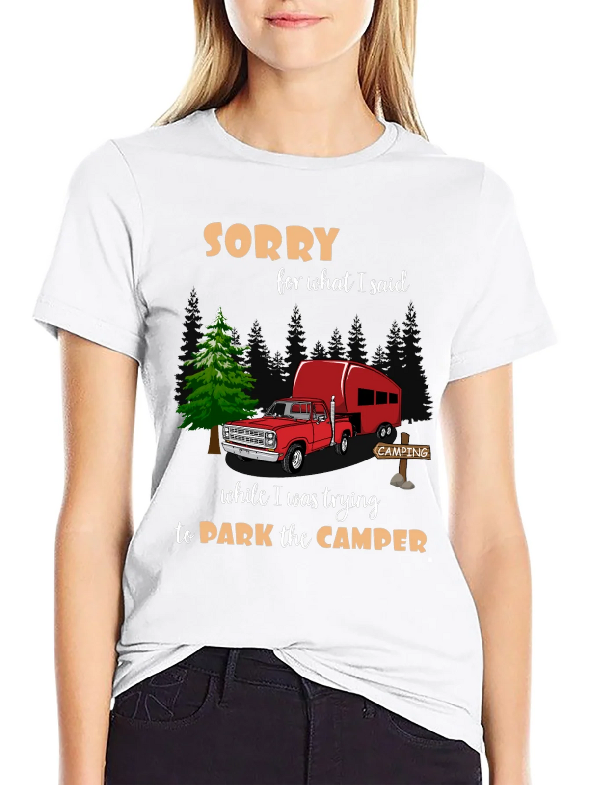 Sorry Camping T-Shirt product image 8