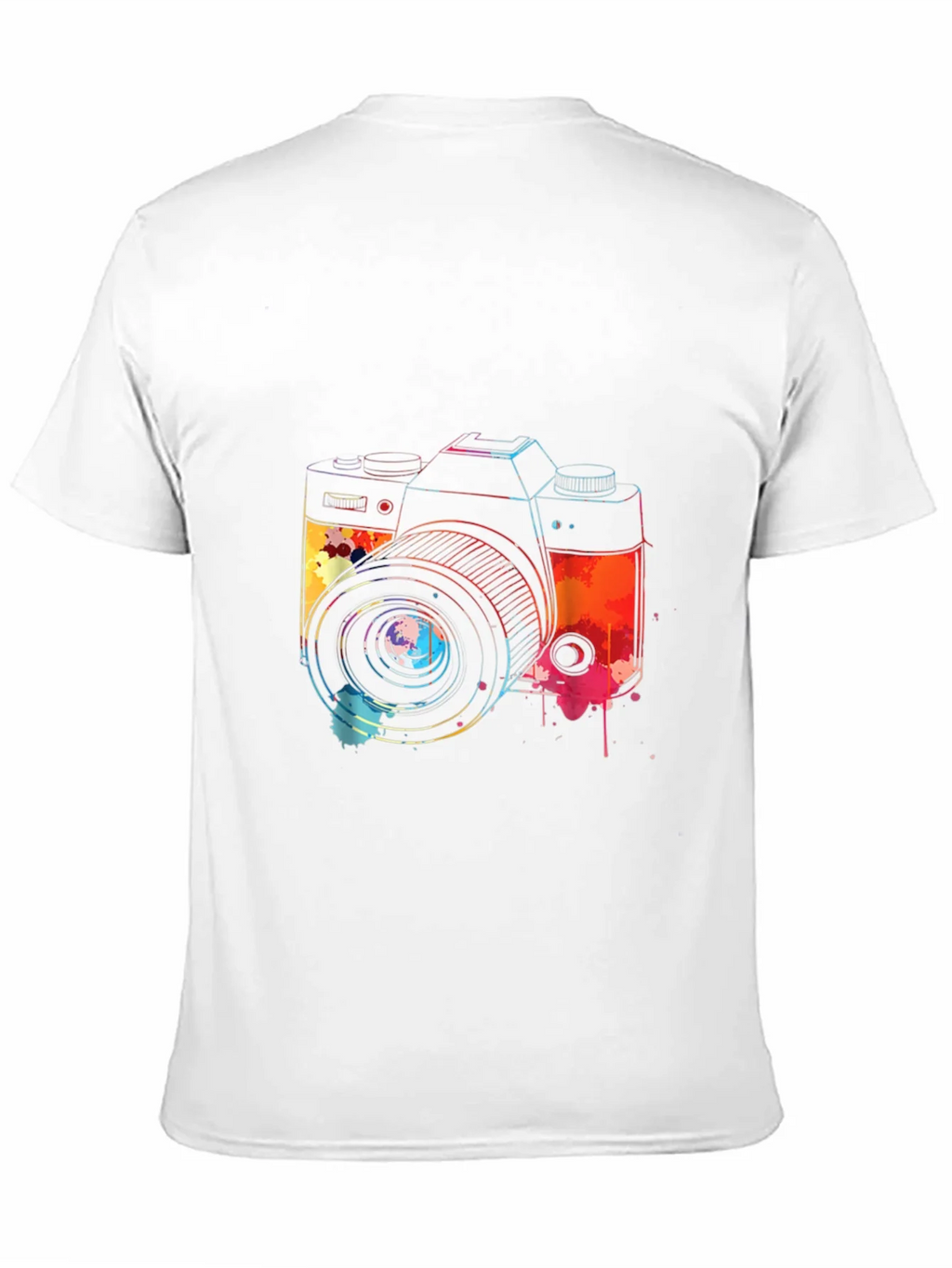 Watercolor Camera Graphic T-Shirt product image 10