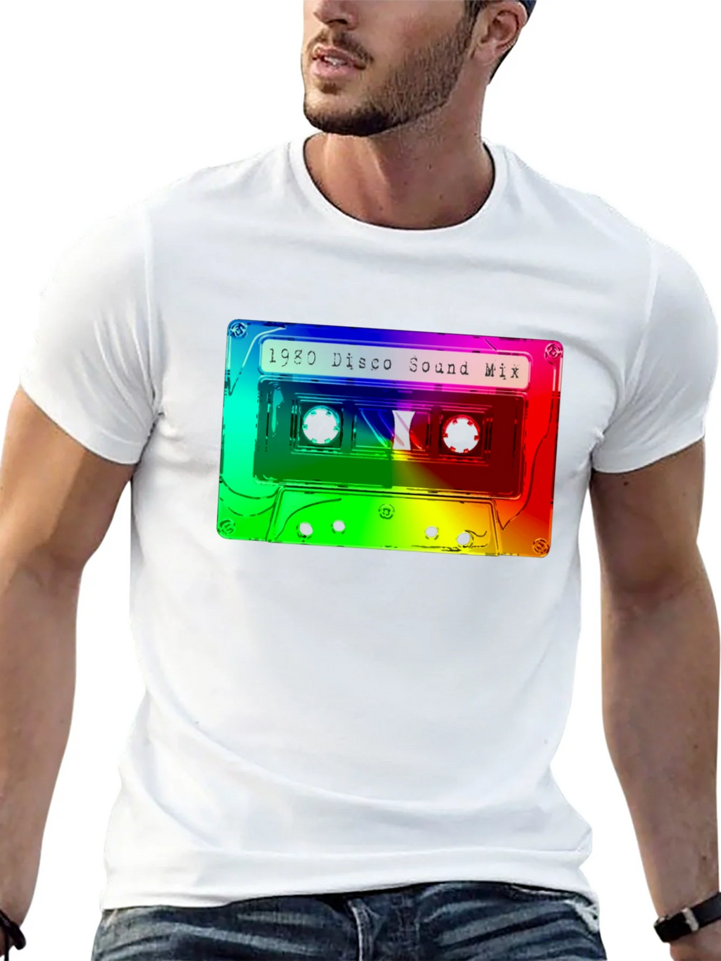 Retro 1980 Disco Sound Mix Graphic T-Shirt product image 12