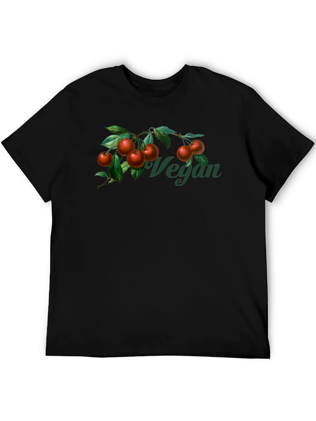 Vegan Cherry Branch Graphic T-Shirt - Unisex product image 5