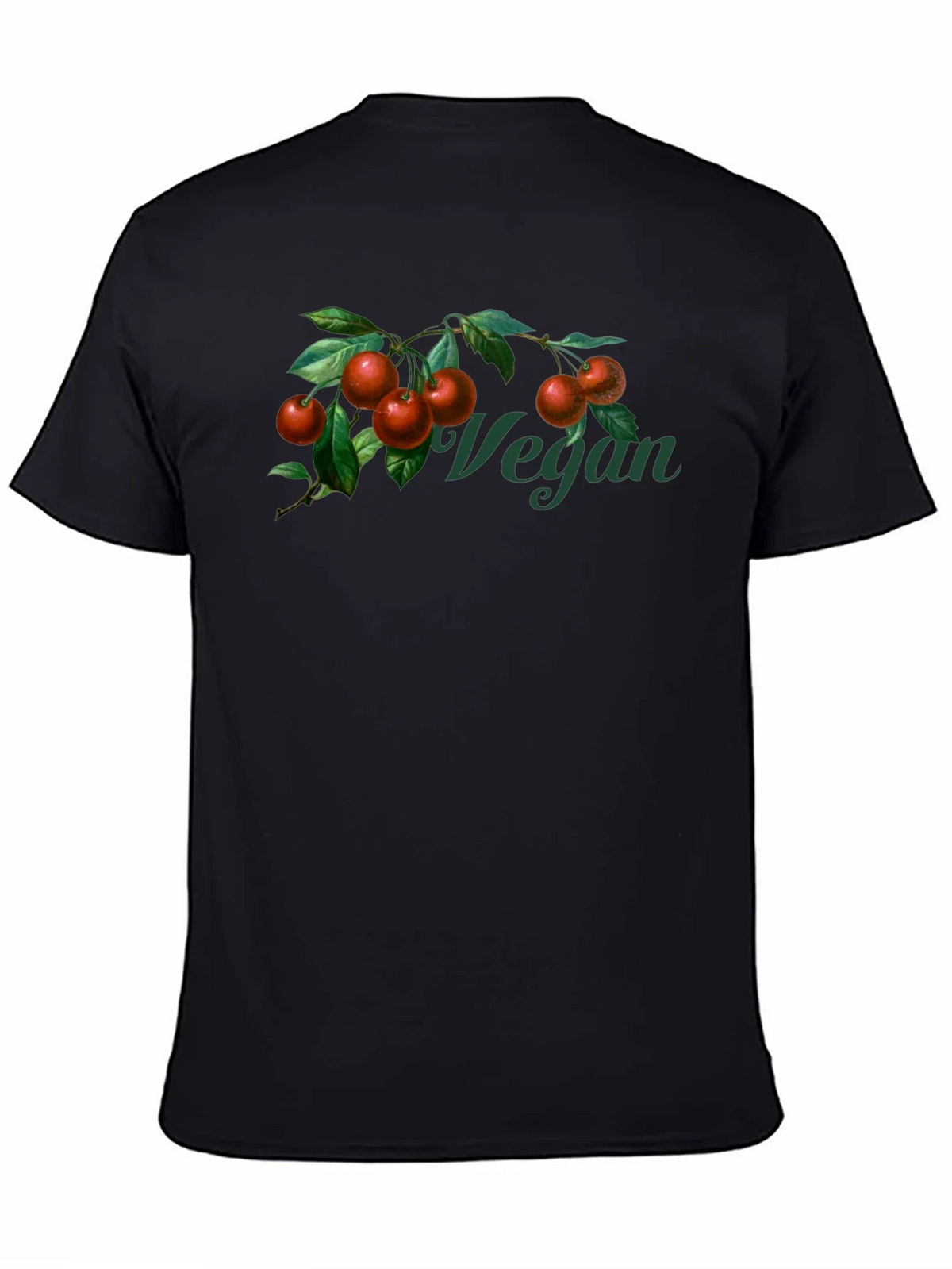Vegan Cherry Branch Graphic T-Shirt - Unisex product image 4