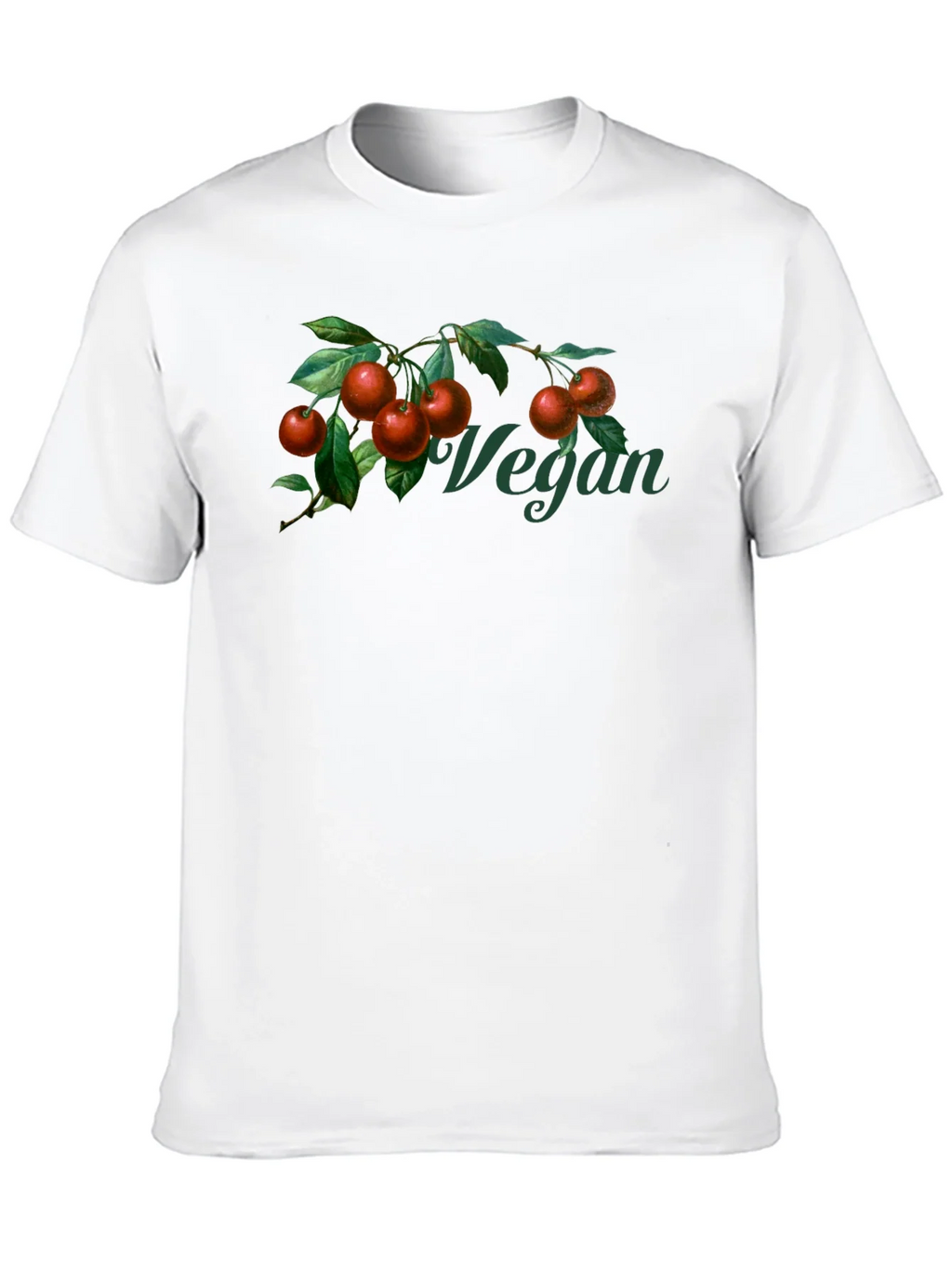 Vegan Cherry Branch Graphic T-Shirt - Unisex product image 9