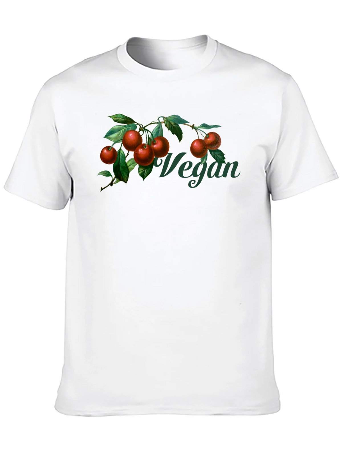 Vegan Cherry Branch Graphic T-Shirt - Unisex product image 9