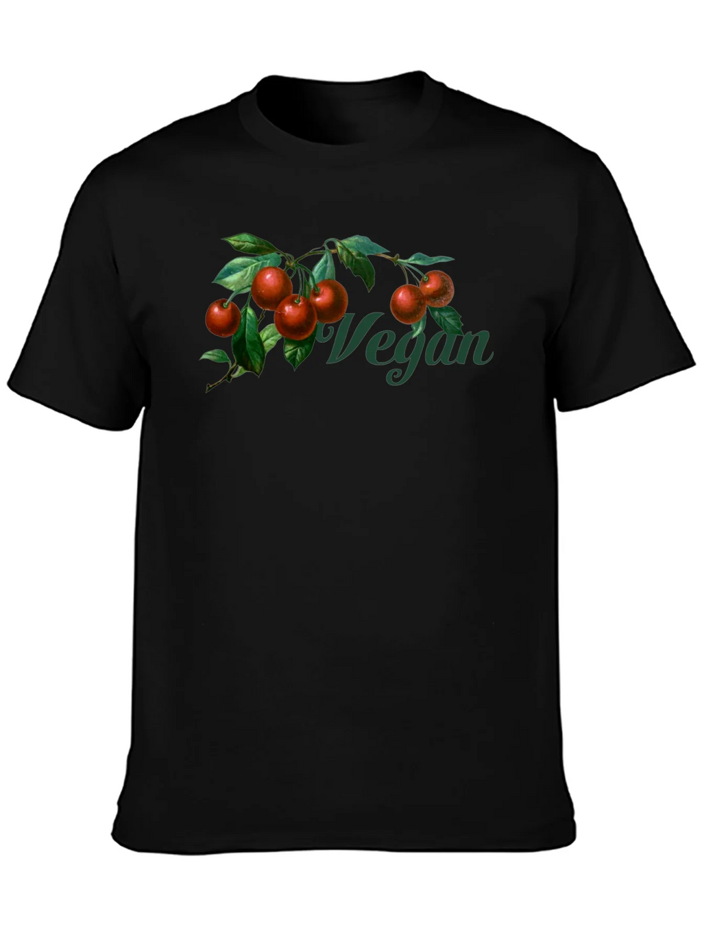 Vegan Cherry Branch Graphic T-Shirt - Unisex product image 3