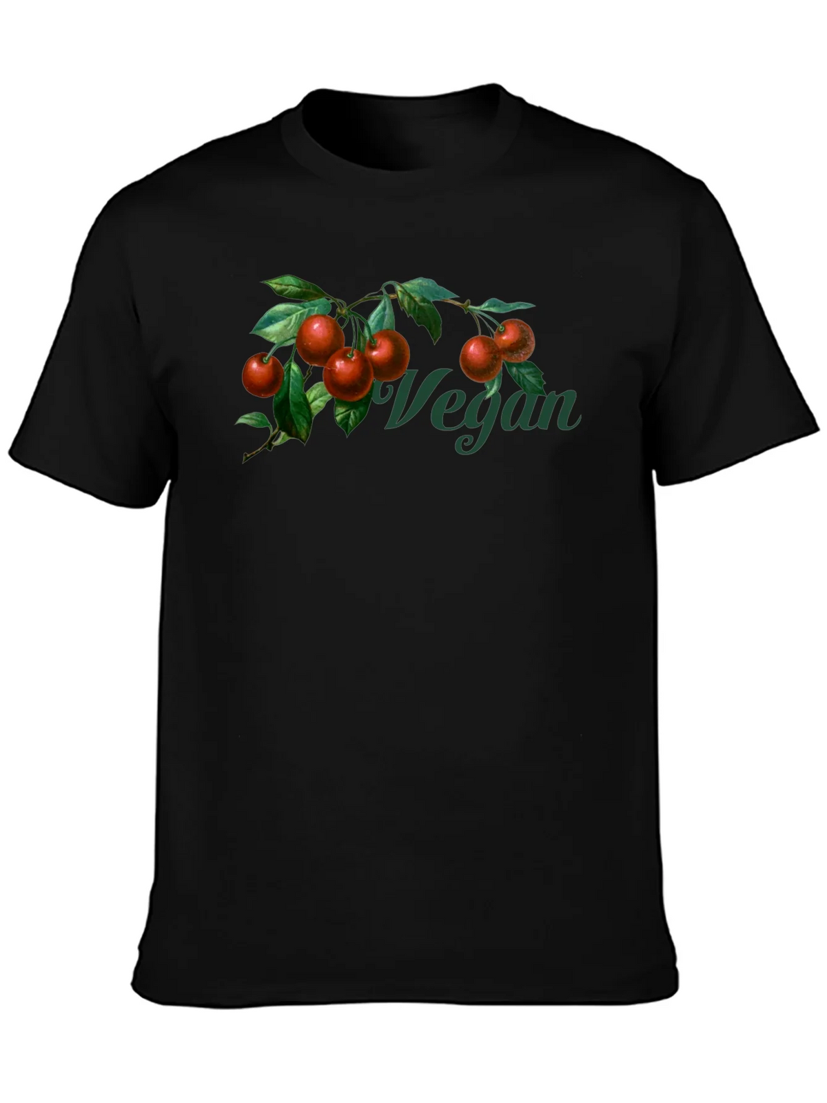 Vegan Cherry Branch Graphic T-Shirt - Unisex product image 3