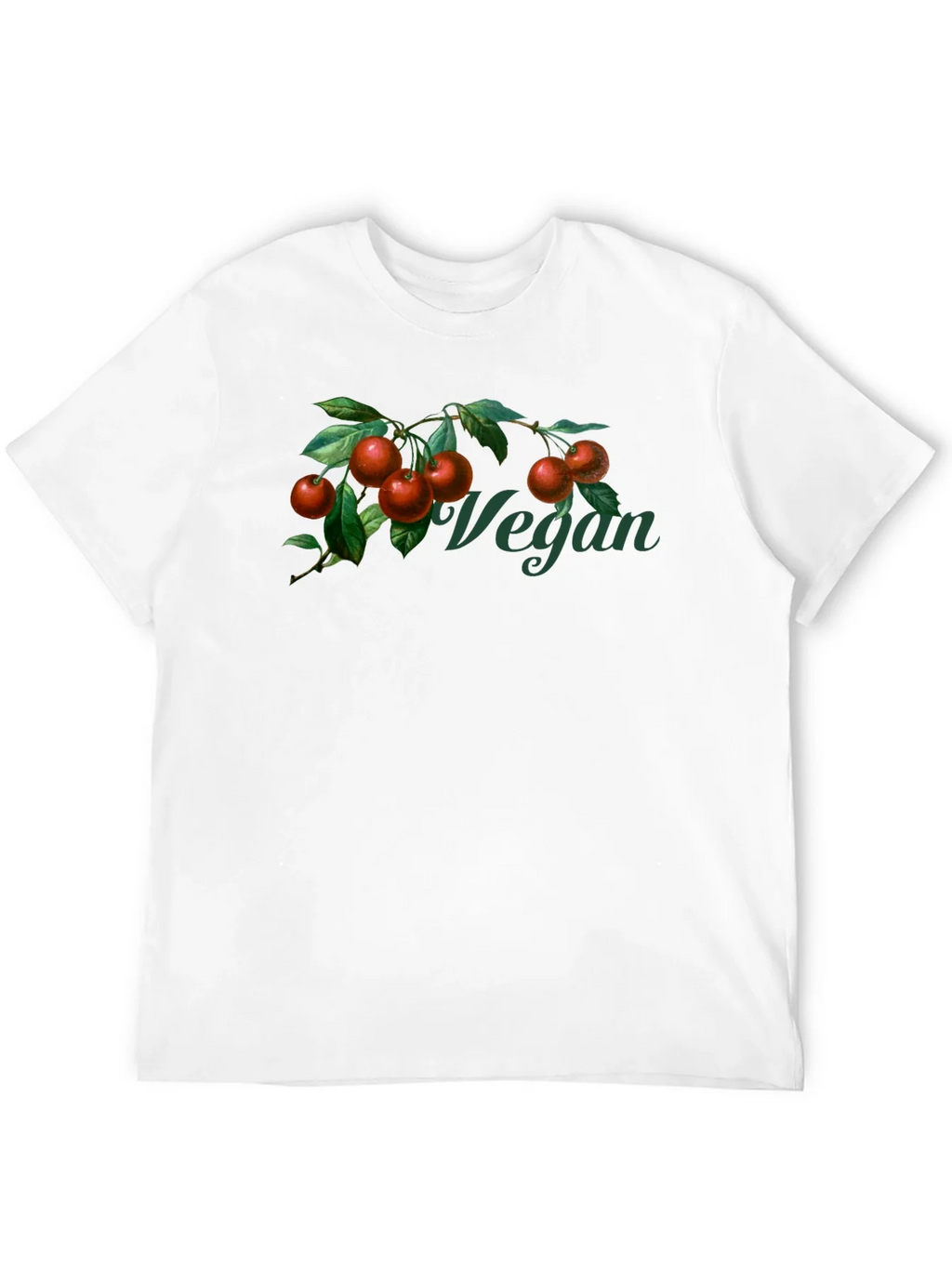Vegan Cherry Branch Graphic T-Shirt - Unisex product image 11