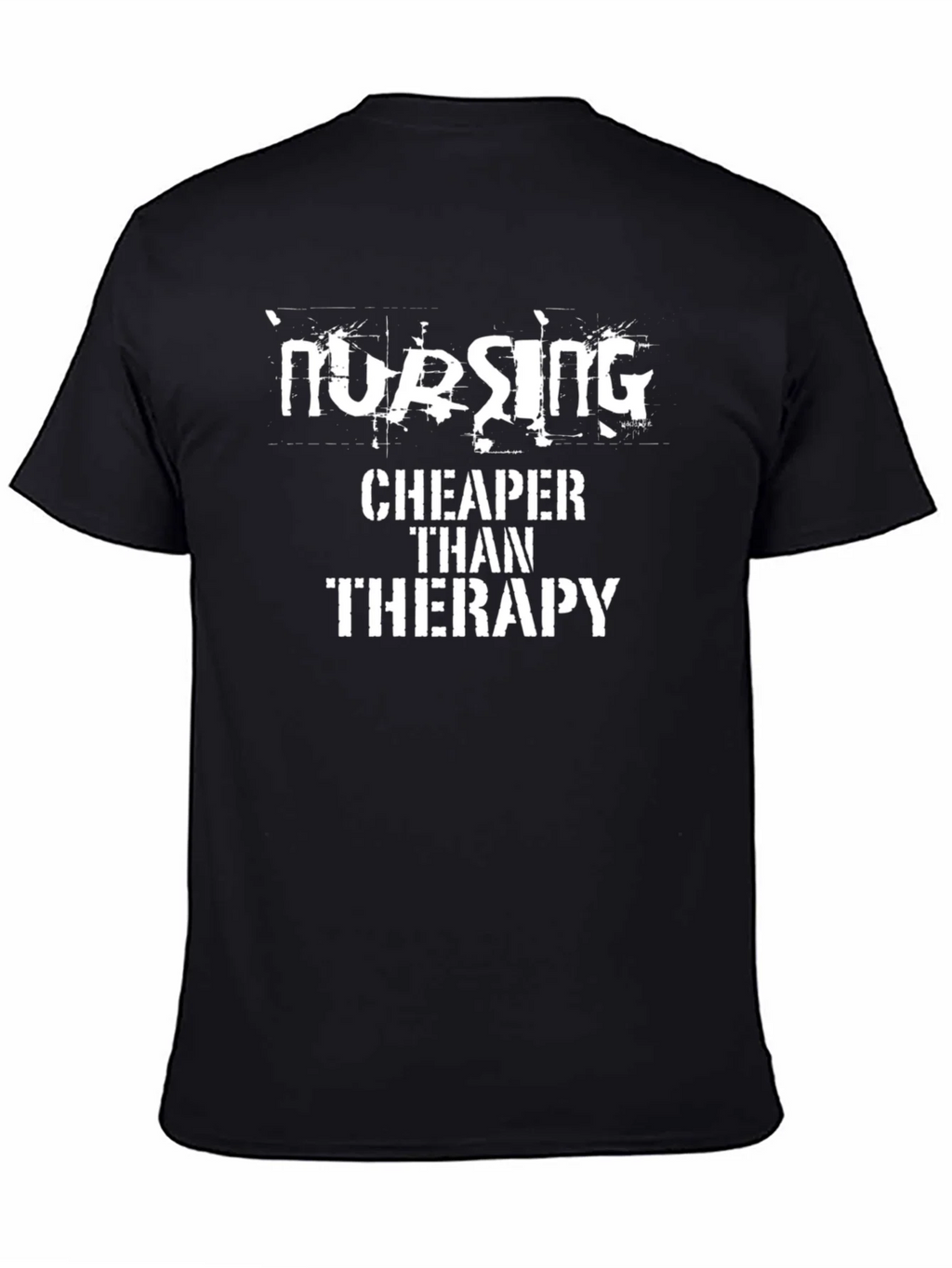 Nursing Cheaper Than Therapy Graphic T-Shirt product image 4