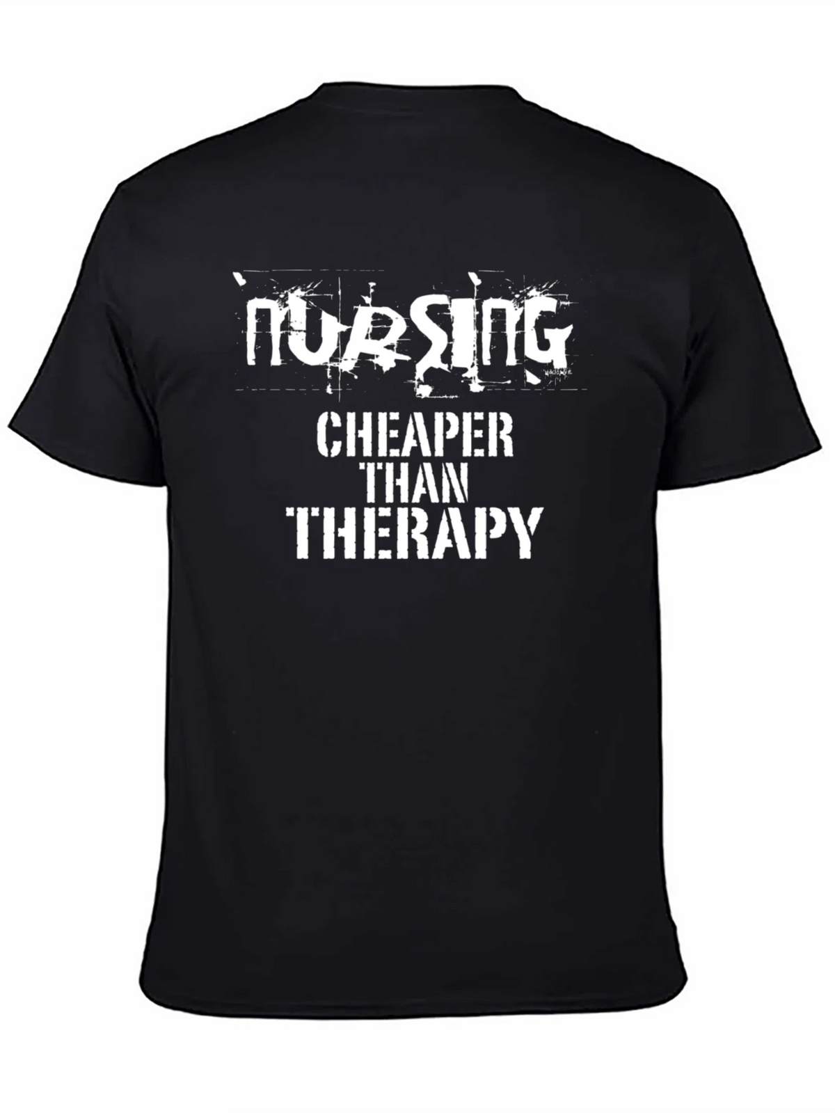 Nursing Cheaper Than Therapy Graphic T-Shirt product image 4