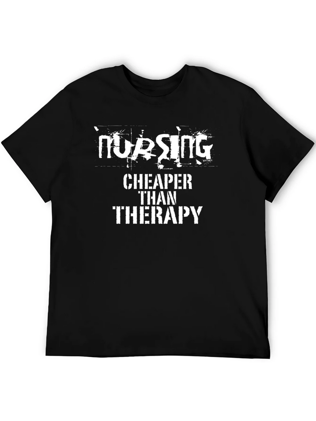 Nursing Cheaper Than Therapy Graphic T-Shirt product image 5