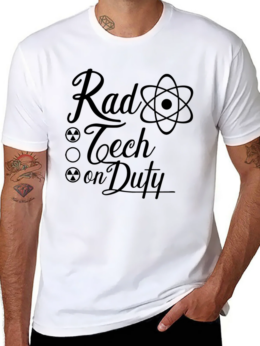 Rad Tech On Duty Graphic T-Shirt product image 7