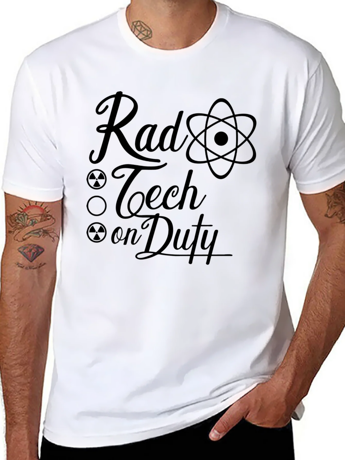Rad Tech On Duty Graphic T-Shirt product image 7