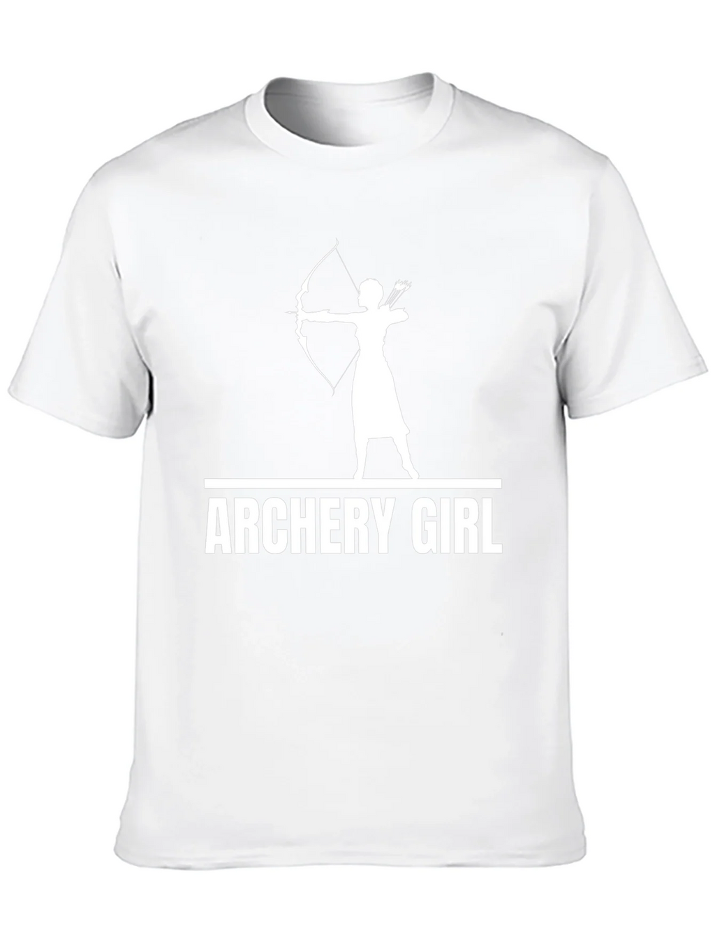 Archery Girl Graphic Tee - Black Cotton T-Shirt product image 9
