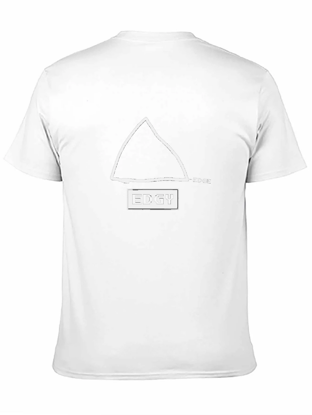 Edgy Graphic Tee - Black Cotton T-Shirt product image 10