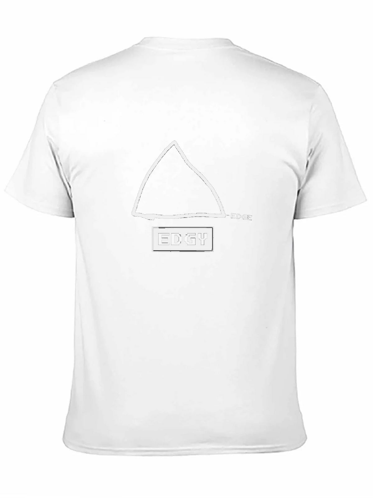 Edgy Graphic Tee - Black Cotton T-Shirt product image 10