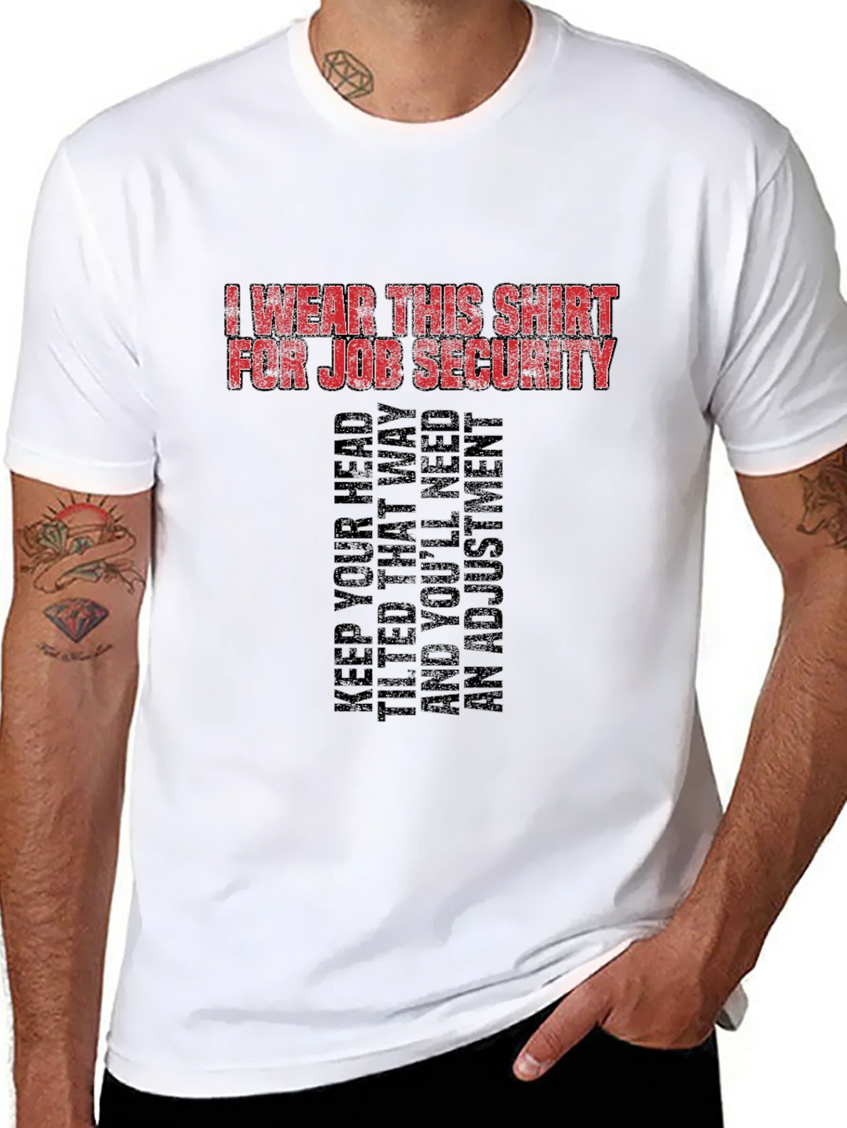 Job Security Graphic Tee - Funny Slogan T-Shirt product image 7