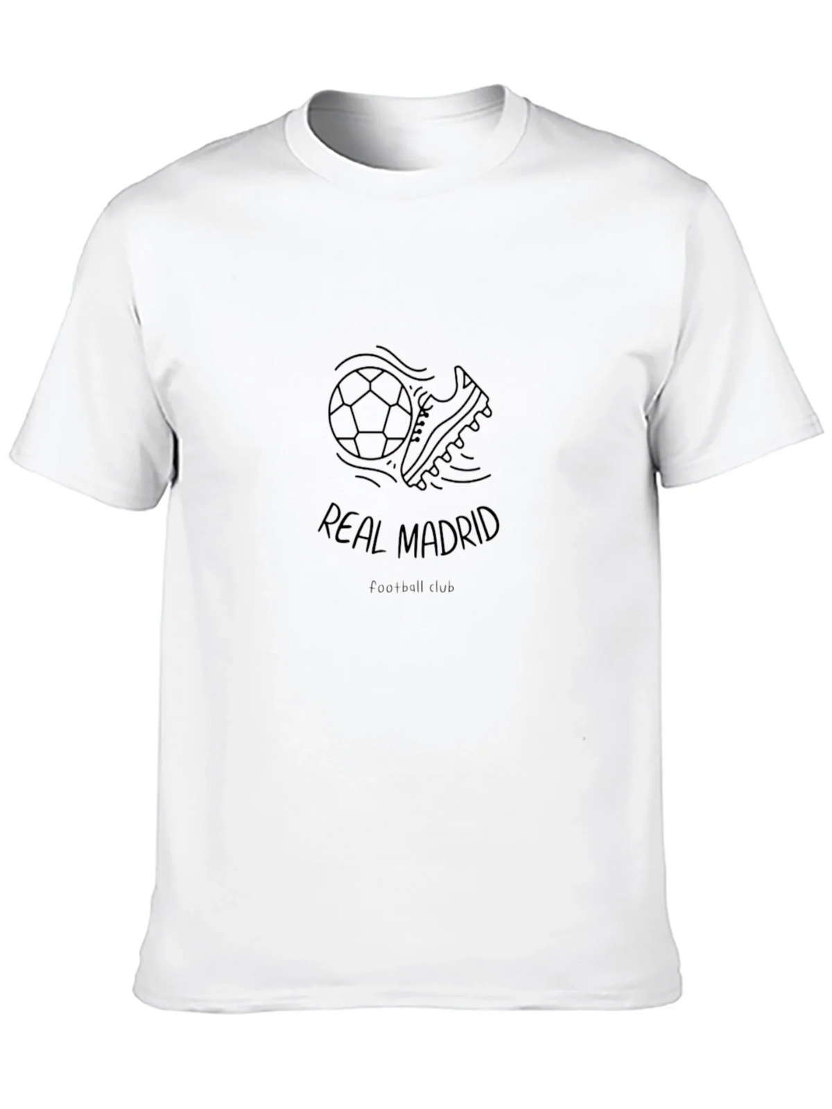 Real Madrid Soccer T-Shirt - Black product image 9