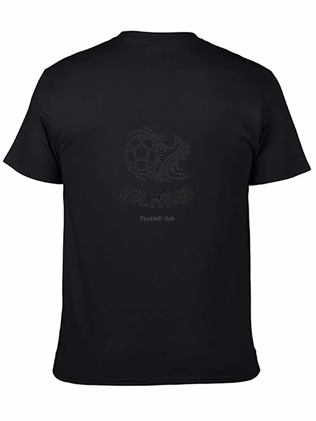 Real Madrid Soccer T-Shirt - Black product image 4