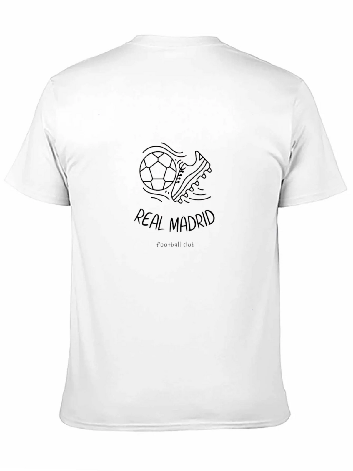 Real Madrid Soccer T-Shirt - Black product image 10