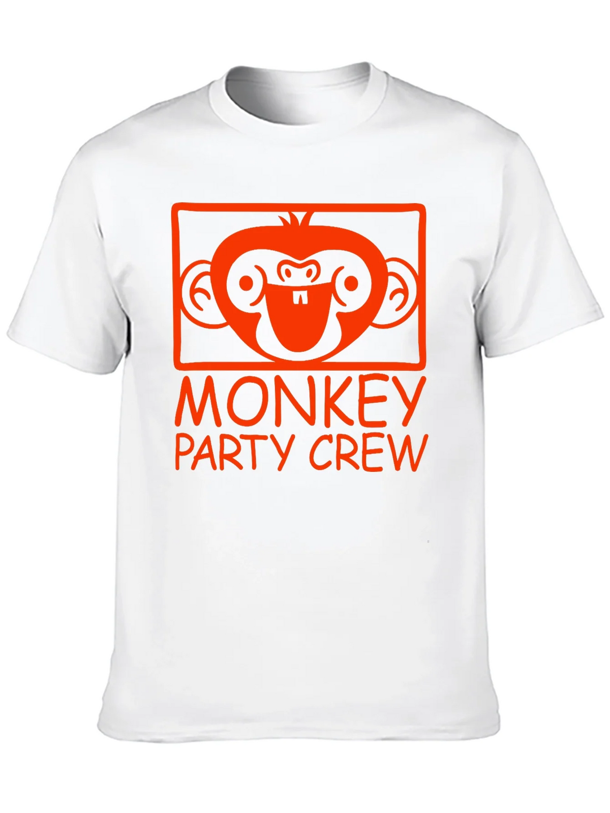 Monkey Party Crew Graphic Tee - Black product image 9