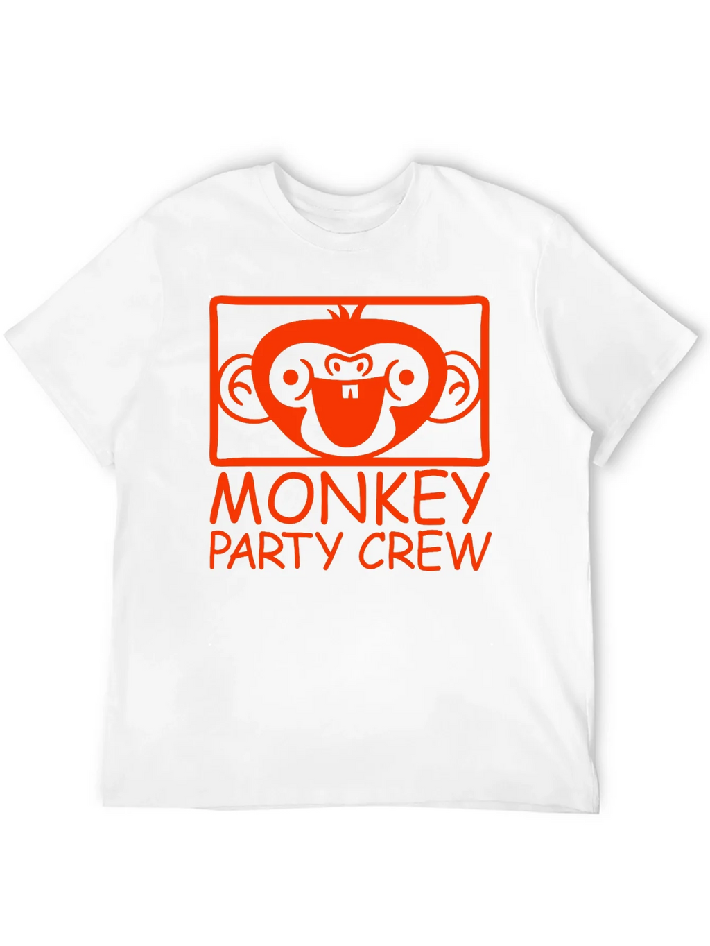 Monkey Party Crew Graphic Tee - Black product image 11