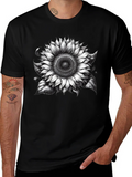 Black Sunflower Graphic Tee product image 1
