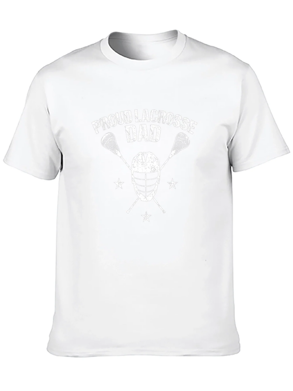 Proud Lacrosse Dad Black T-Shirt product image 9