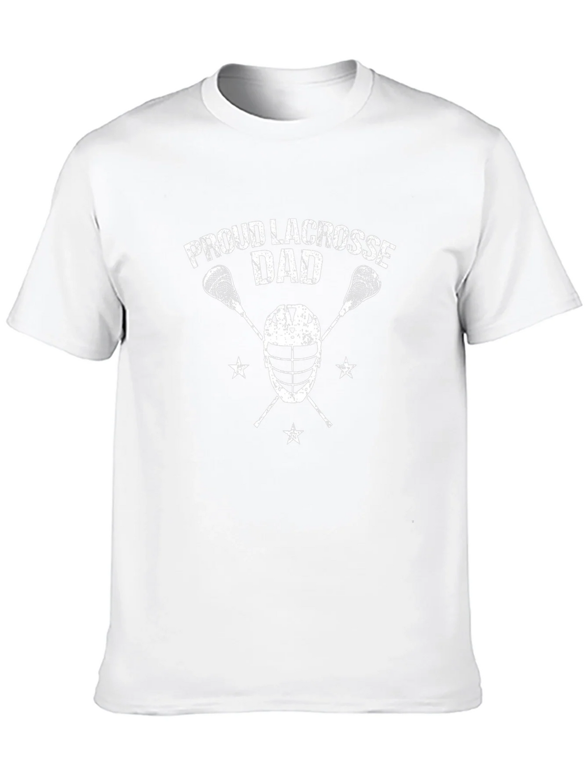 Proud Lacrosse Dad Black T-Shirt product image 9