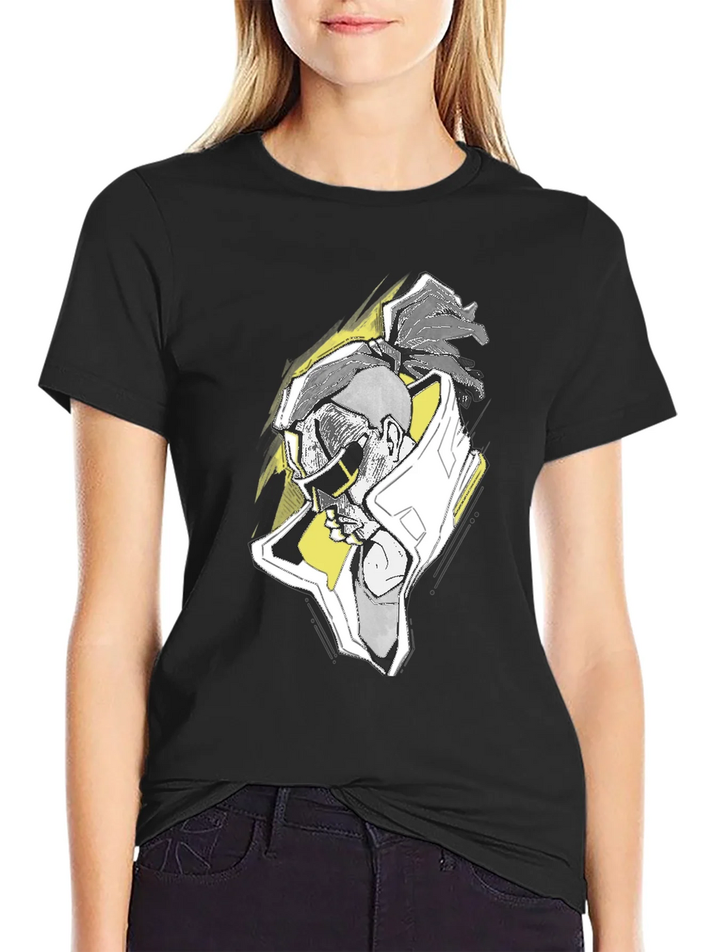 Cool Graphic Tee - Stylish Black T-Shirt for Men product image 2