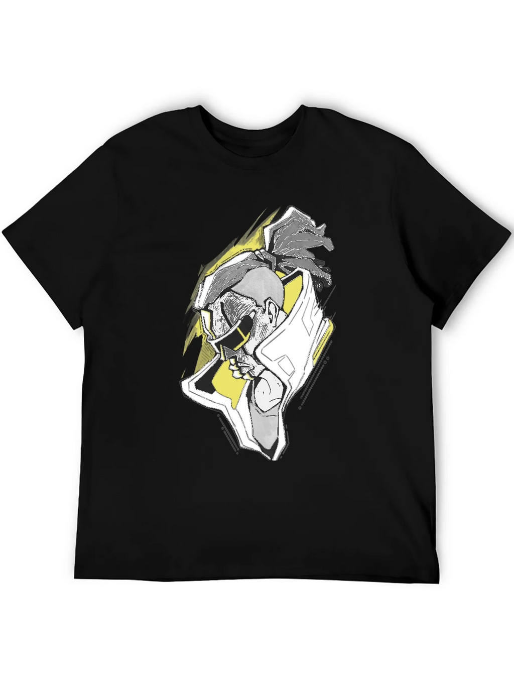 Cool Graphic Tee - Stylish Black T-Shirt for Men product image 5