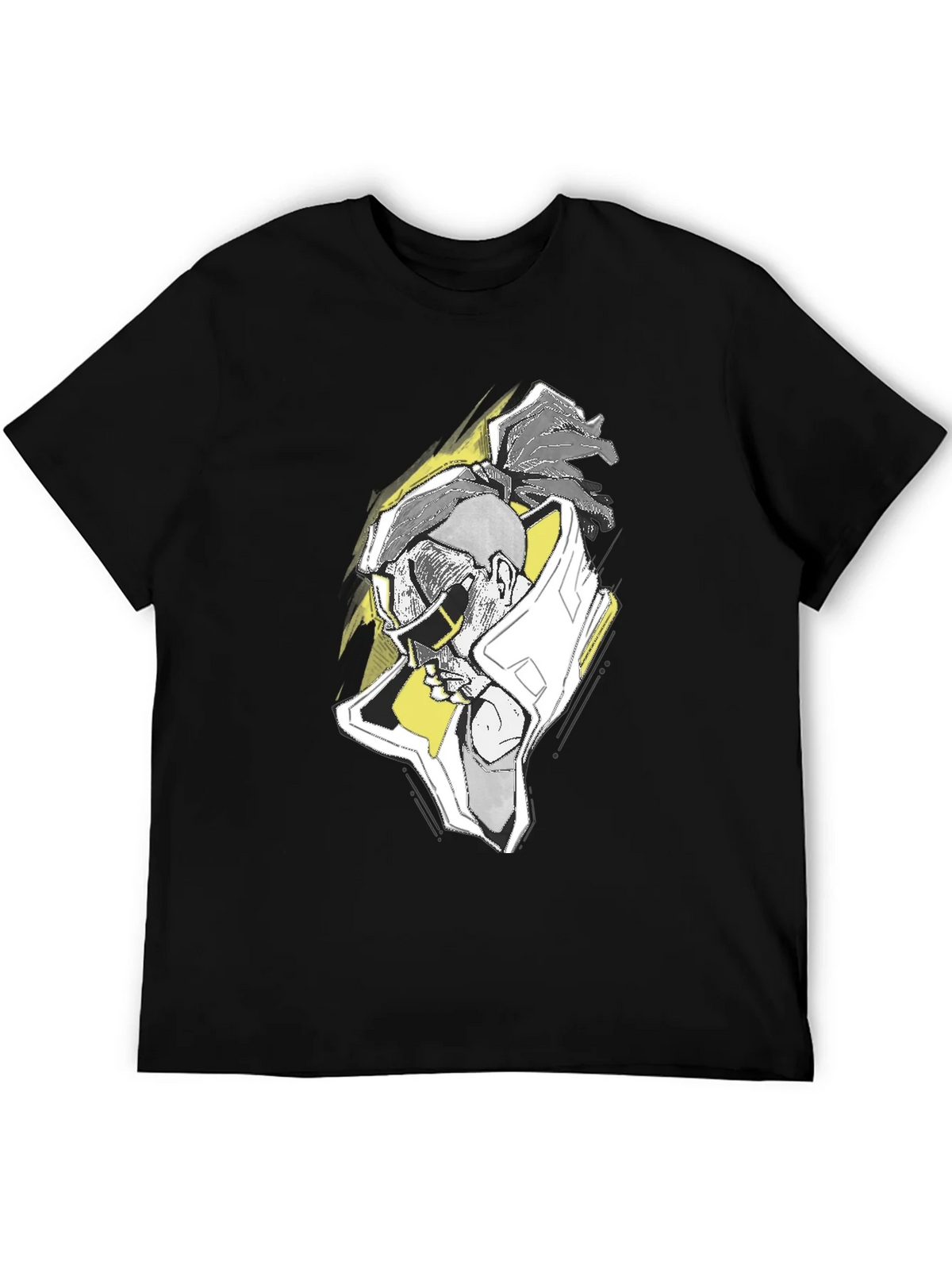 Cool Graphic Tee - Stylish Black T-Shirt for Men product image 5