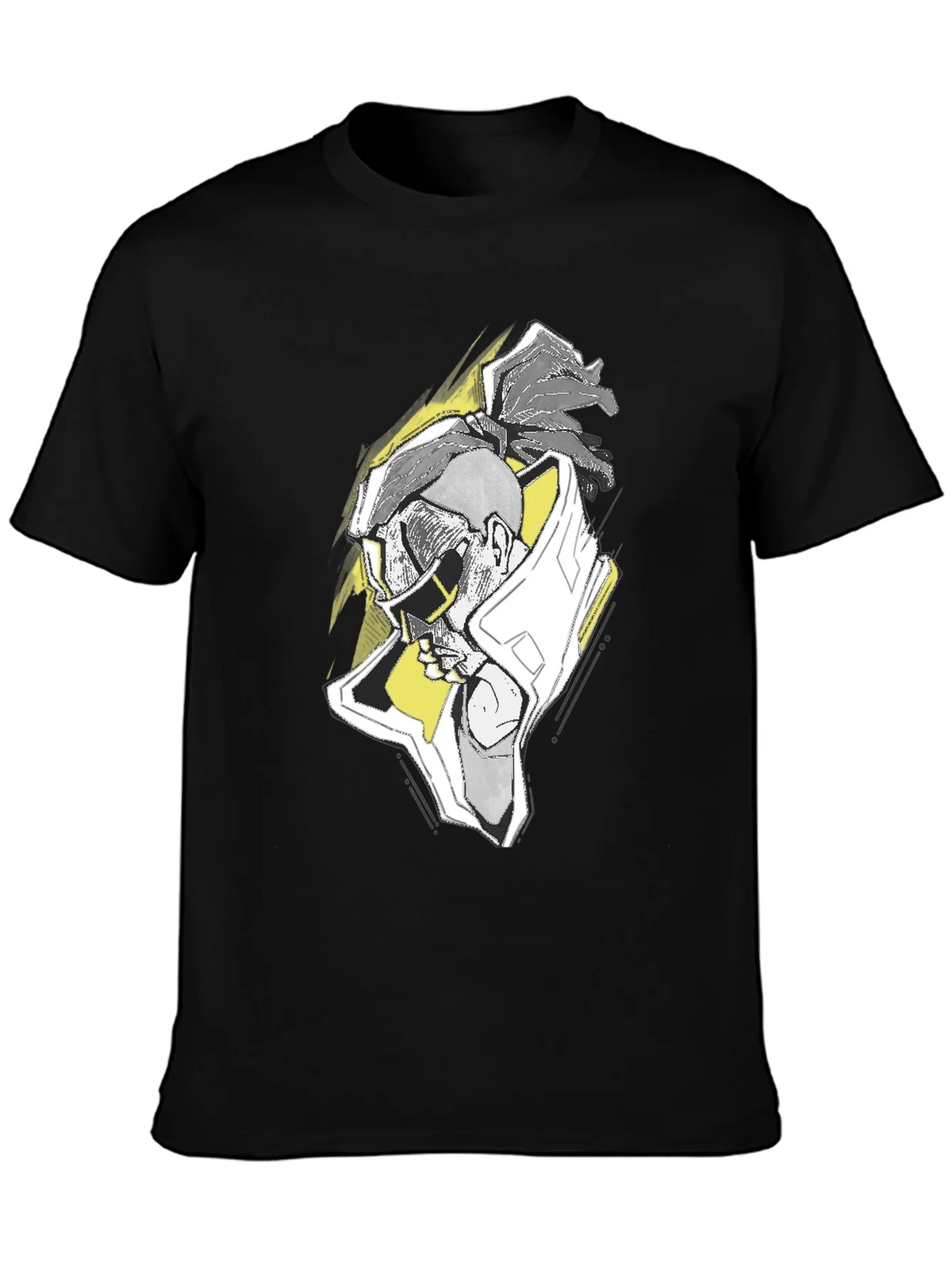 Cool Graphic Tee - Stylish Black T-Shirt for Men product image 3