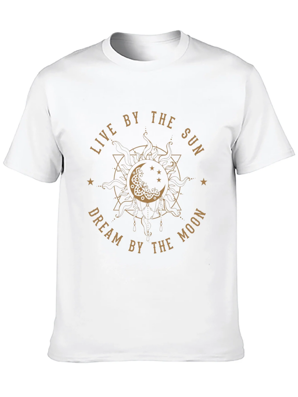Sun & Moon Graphic Tee - Dreamy Black T-Shirt product image 9