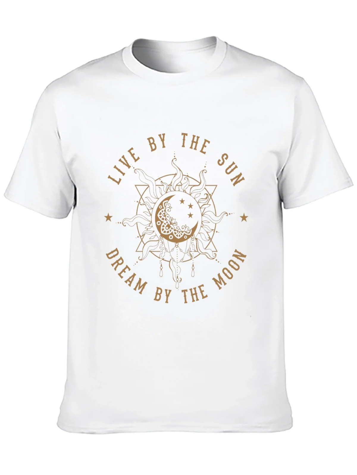 Sun & Moon Graphic Tee - Dreamy Black T-Shirt product image 9