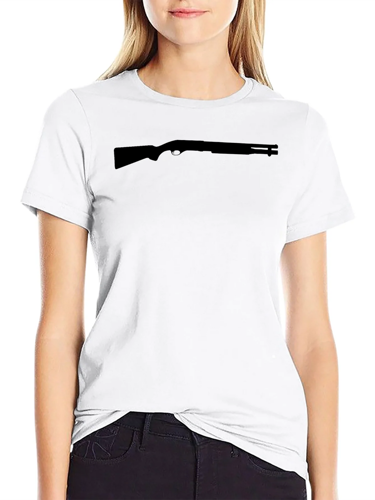 Black Shotgun Tee - Mens Graphic T-Shirt product image 8