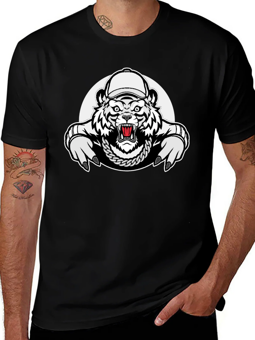 Tiger Hip Hop T-Shirt - Urban Style product image 1